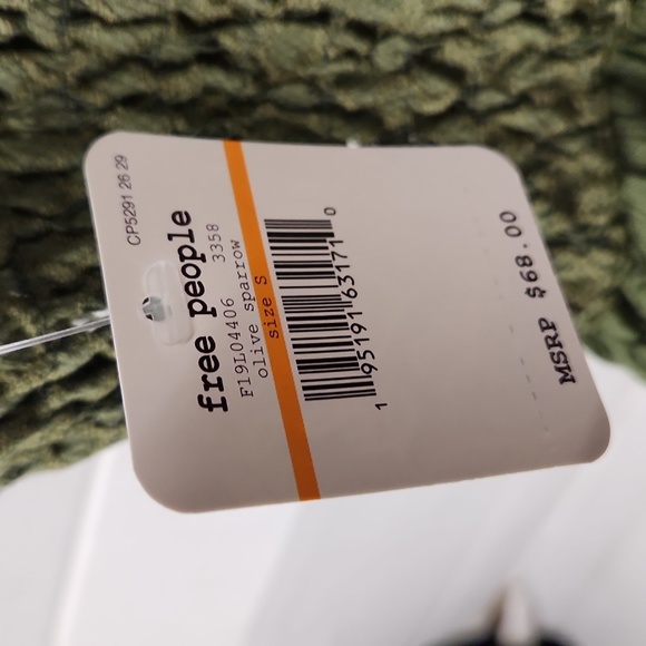 NWT FREE PEOPLE Intimately Women's sz S Olive color adjustable straps tunic - Picture 4 of 8